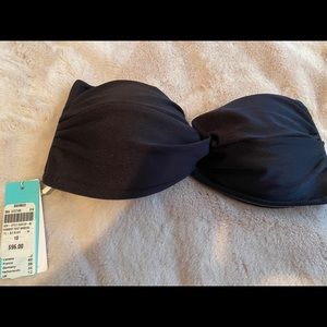 Seafolly bandeau bikini top NWT